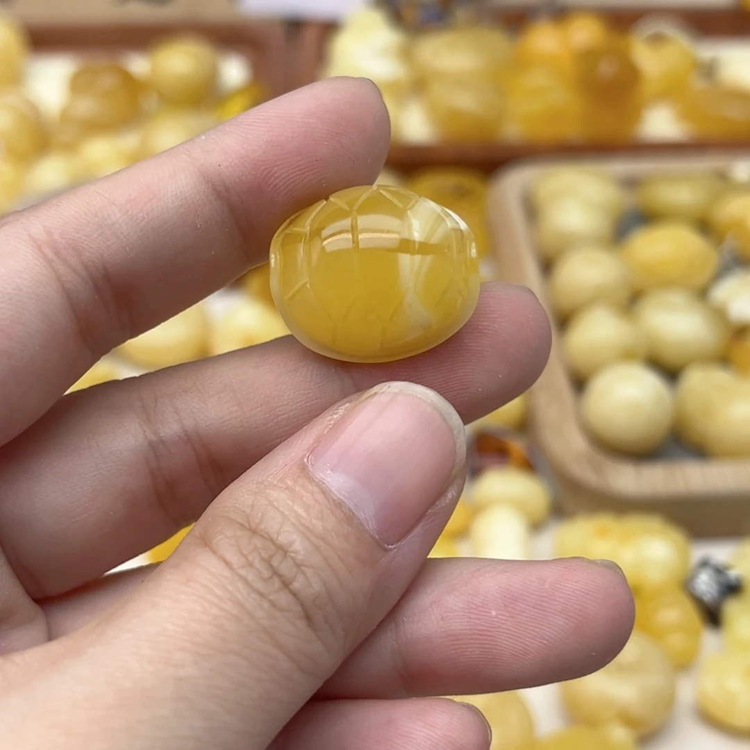 裸石蜜蜡未镶嵌天然