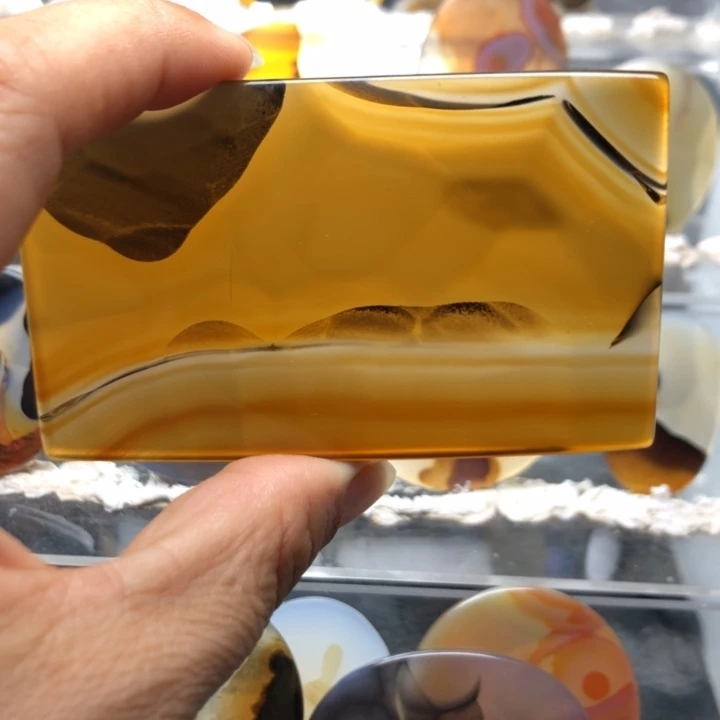 合金玛瑙/玉髓珠宝奇石103