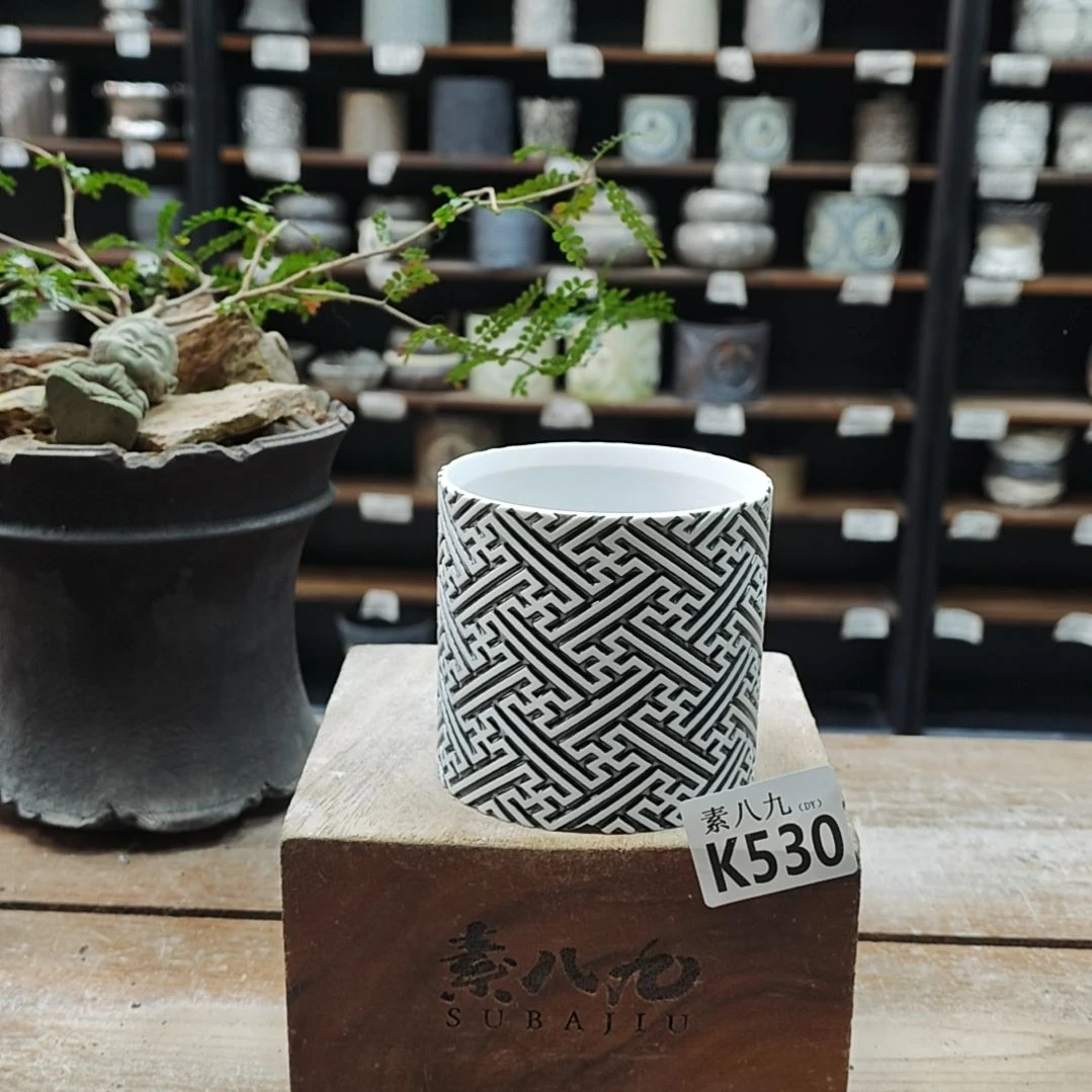 陶瓷素八九陶瓷内口8.5高8.5