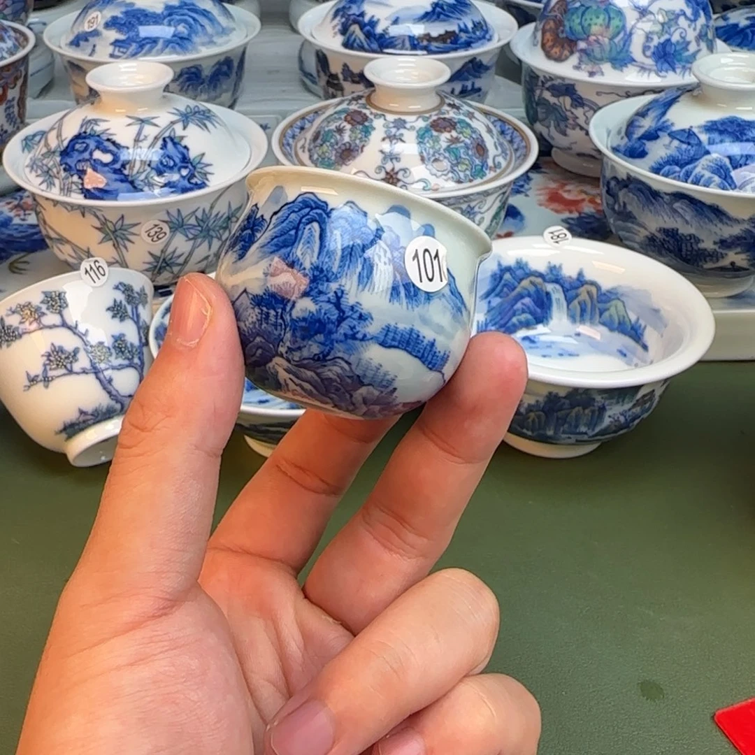 彦祖纯手绘茶具101