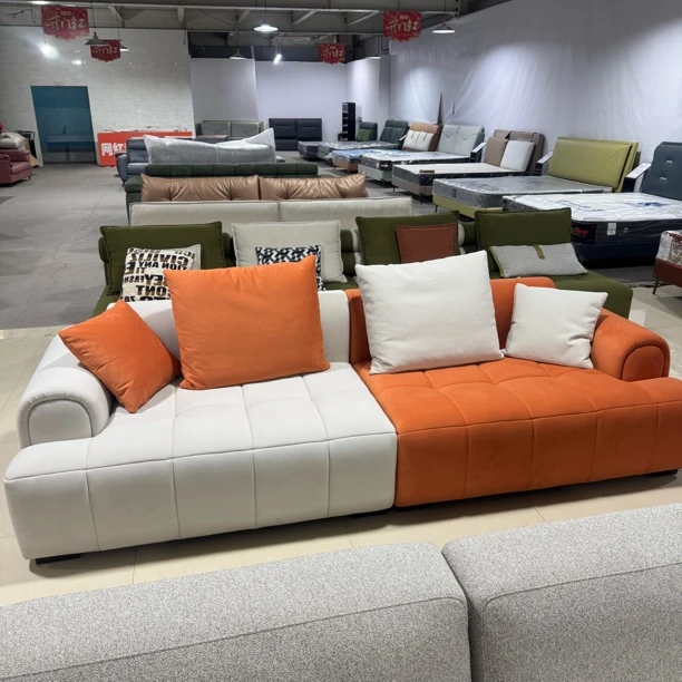 泡芙沙发 意式极简沙发网红沙发 样品清样特价货站自提