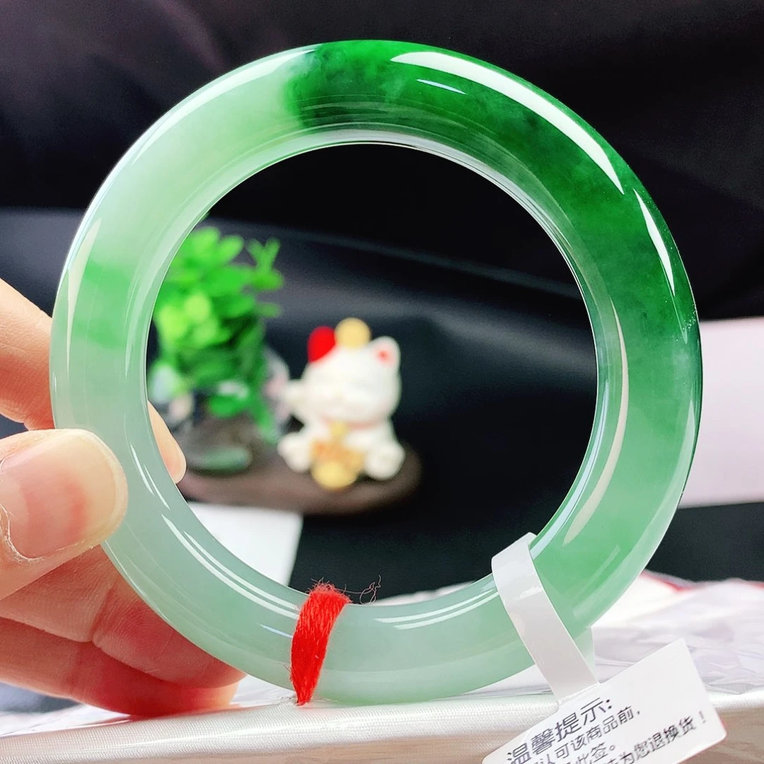 未镶嵌手镯翡翠56+胖