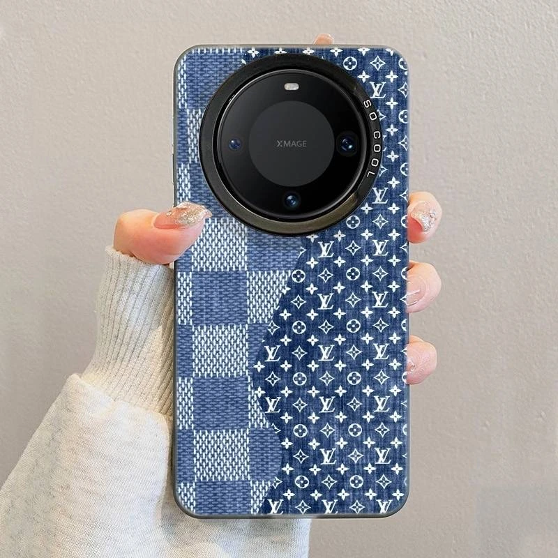 牛仔印花适用华为Mate70Pro手机壳创意Mate60/50复古潮P70保护套