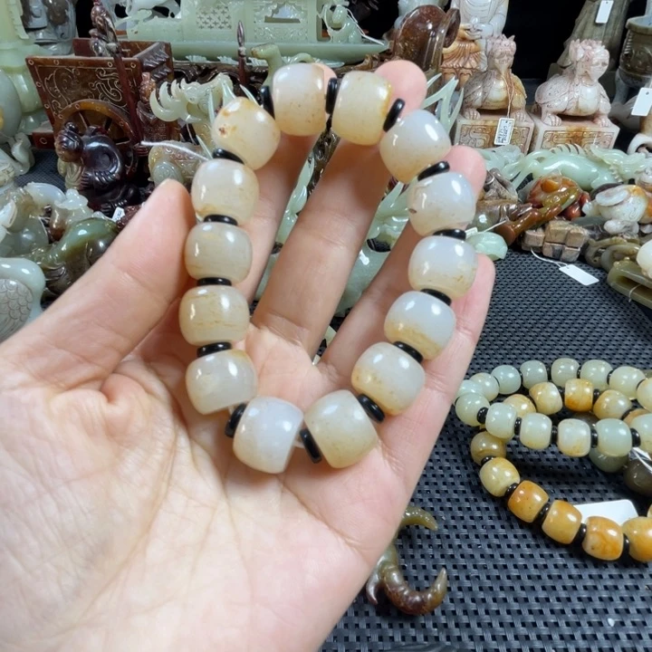 和田玉挂件未镶嵌水**槐