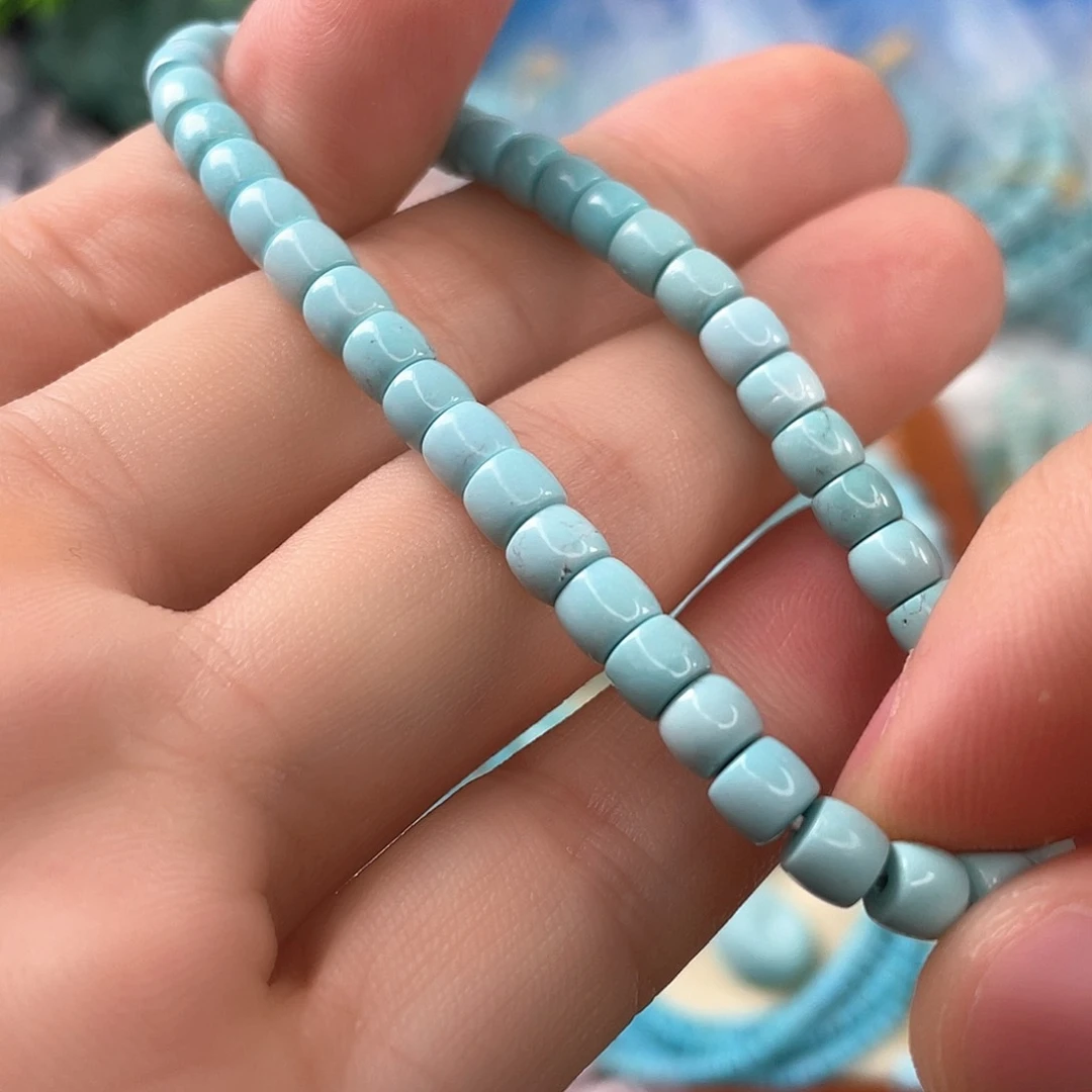 绿松石未镶嵌颈饰