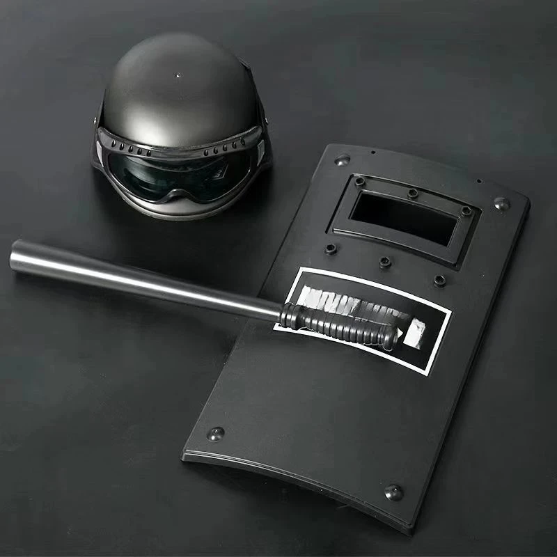 儿童小警察盾牌玩具吃鸡战术装备幼儿园演出夏令营拓展舞台道具