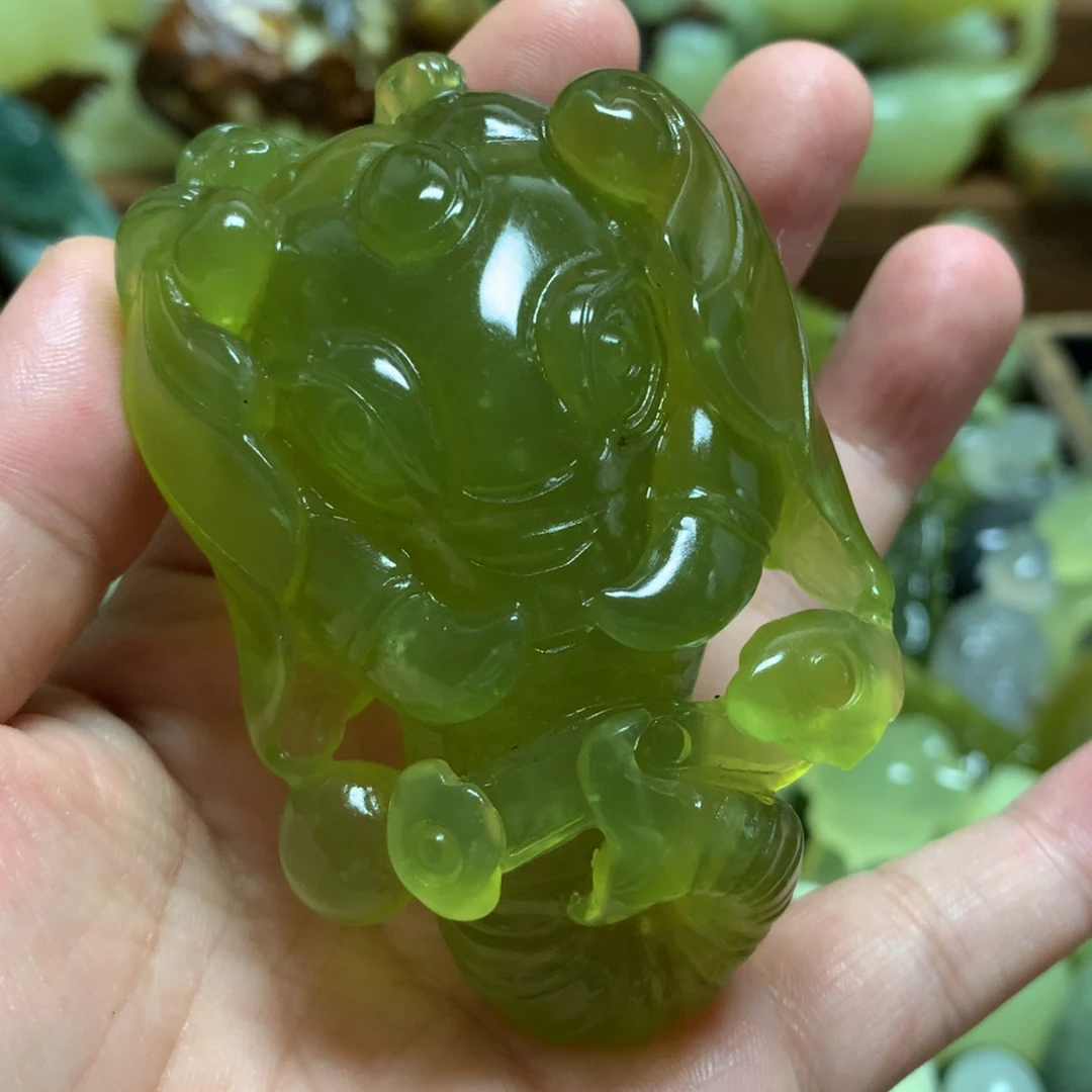岫玉手把未镶嵌手把