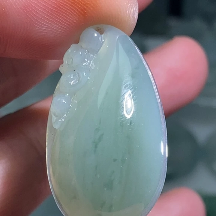 定制翡翠未镶嵌冰胶福瓜
