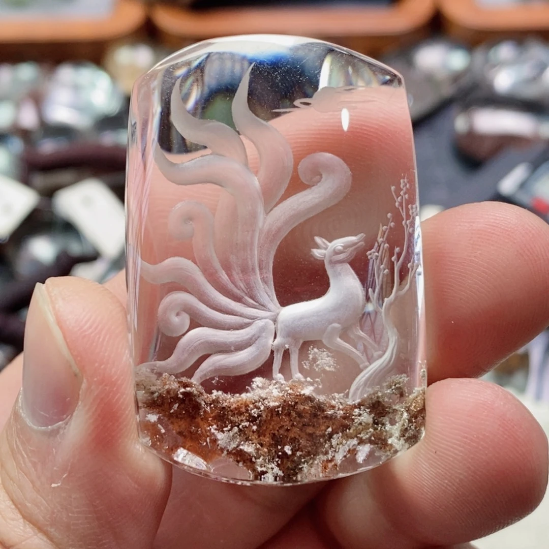 水晶吊坠(不含链)未镶嵌