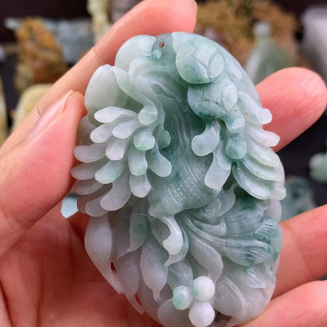 定制翡翠未镶嵌凤