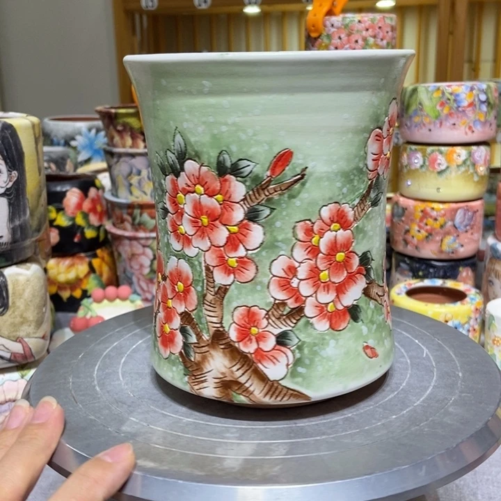 景德镇艺术手绘作品