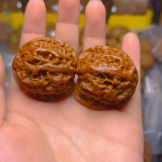 吊坠文玩核桃苹果园