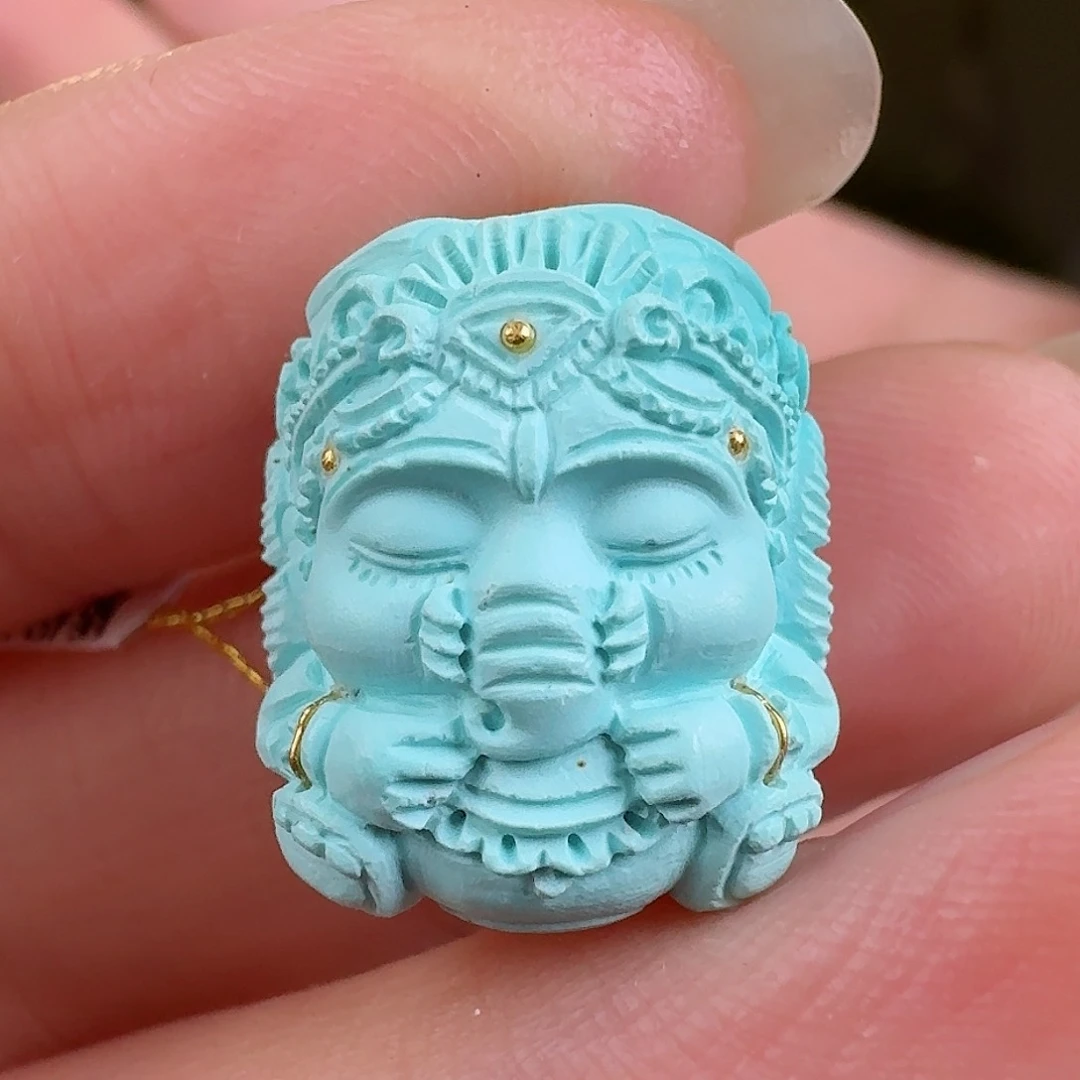 绿松石珠宝奇石未镶嵌