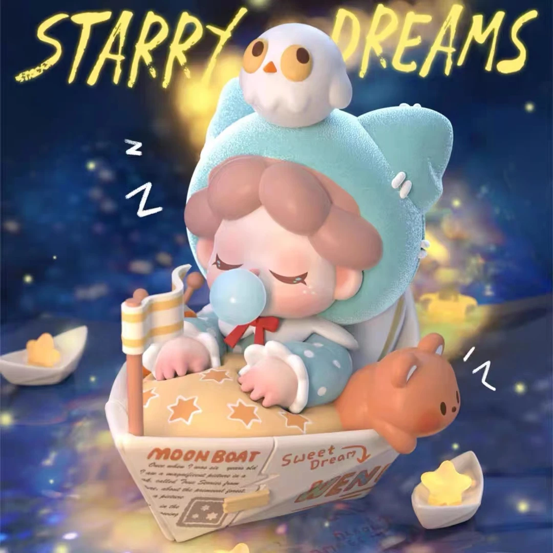 【拆盒】Wendy四代跟着月亮走系列惊喜潮玩盲盒