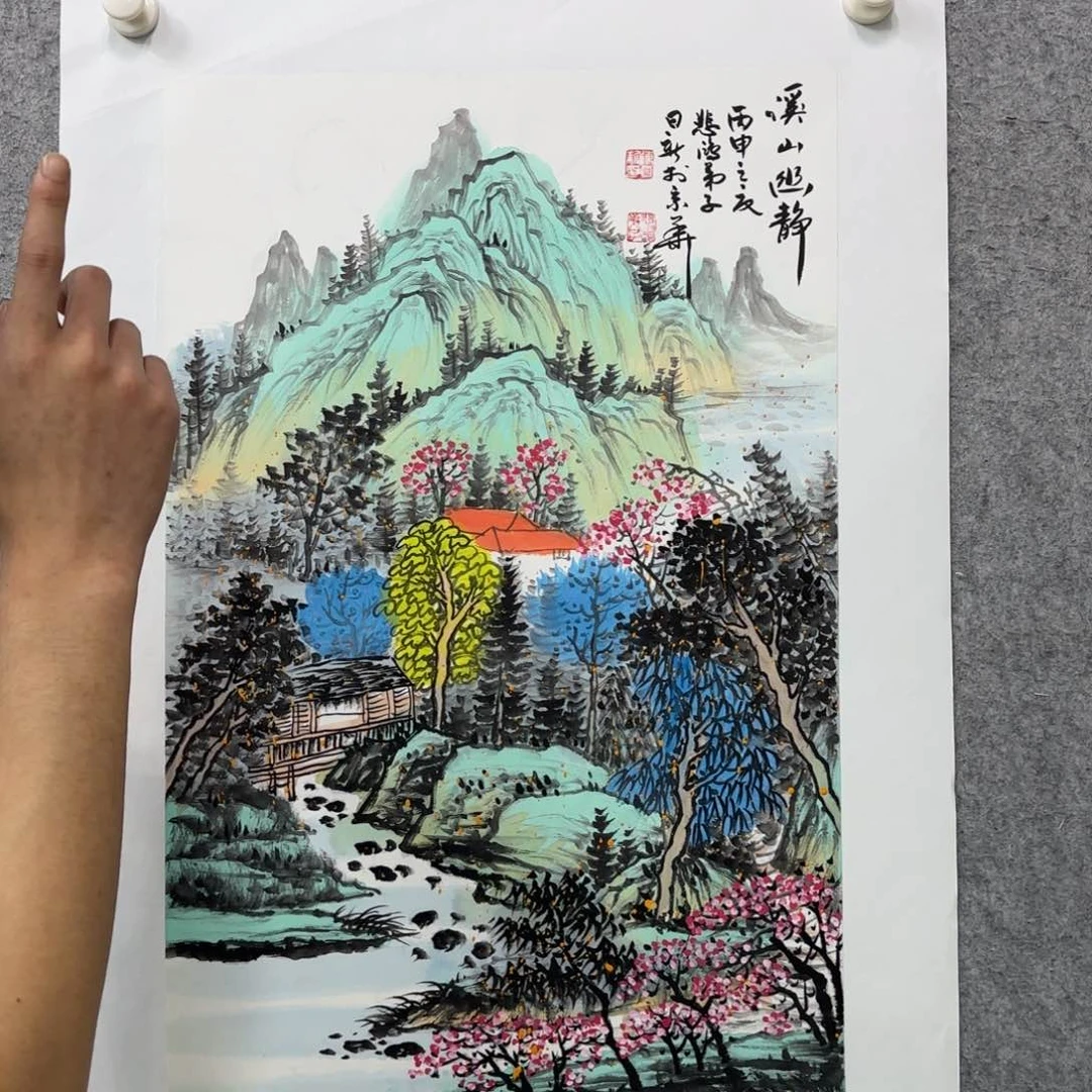 书法作品多次参加