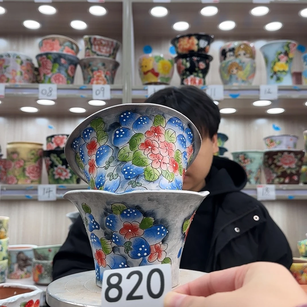 紫砂花盆瑕疵瑕疵820