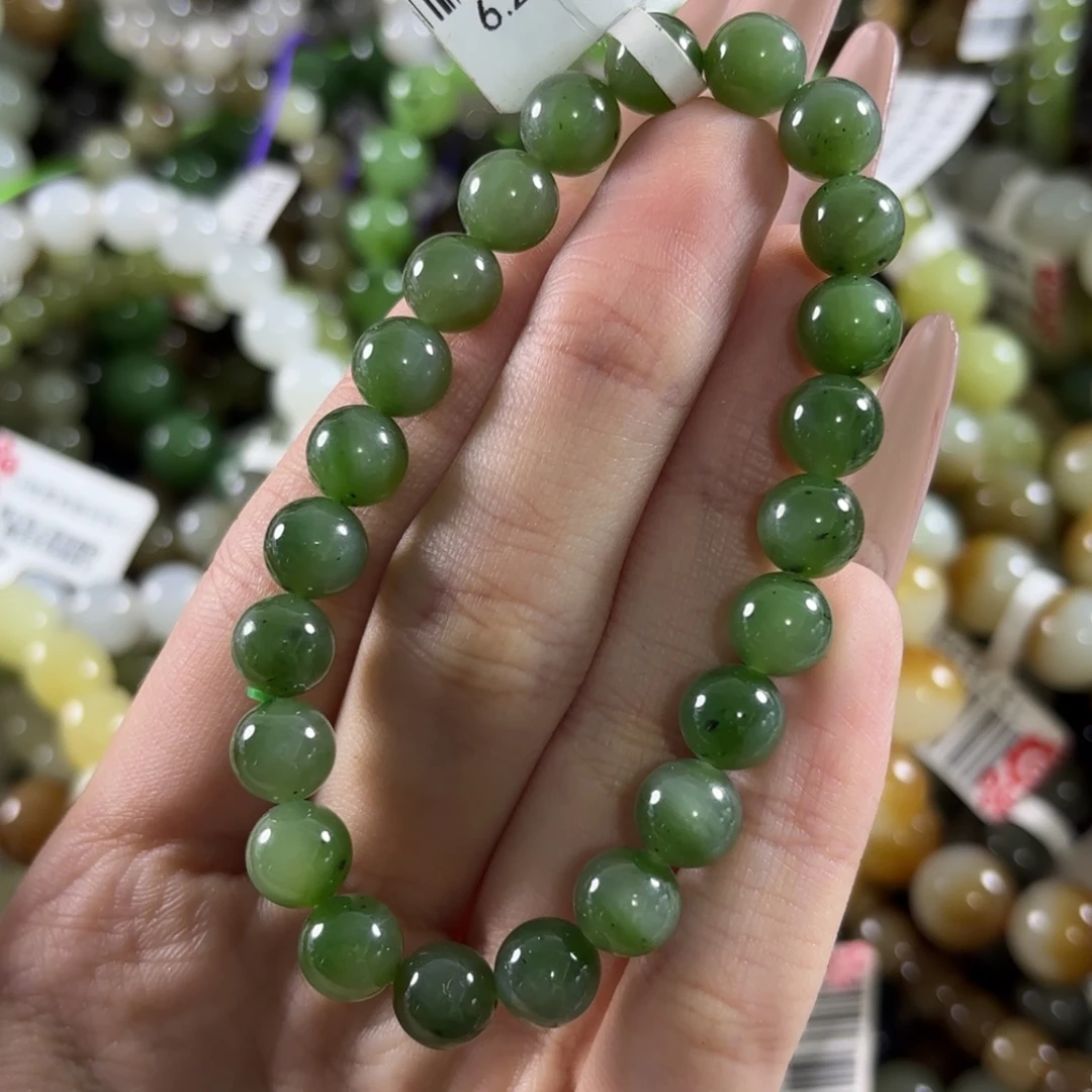 和田玉未镶嵌手链229