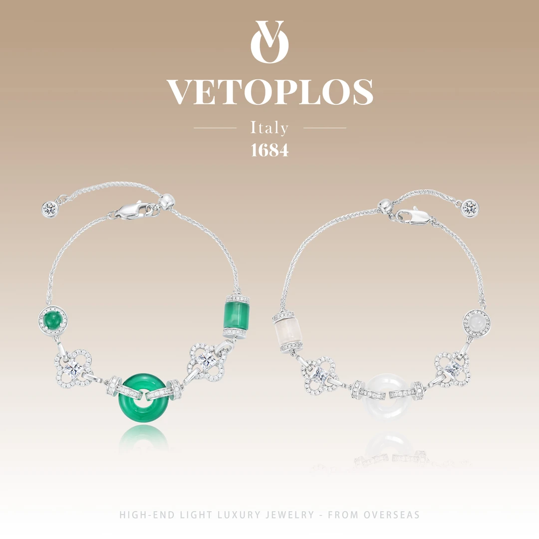 【福康禄安】Vetoplos新中式风轻奢古典手链F5399