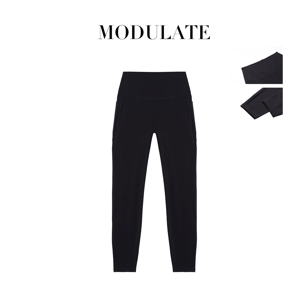 MODULATE25秋季新款欧美街拍无敌显瘦显长腿带侧兜款芭比裤