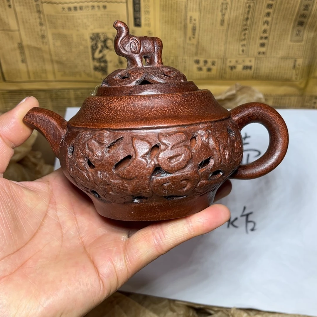 紫砂茶壶宜兴原矿紫砂壶