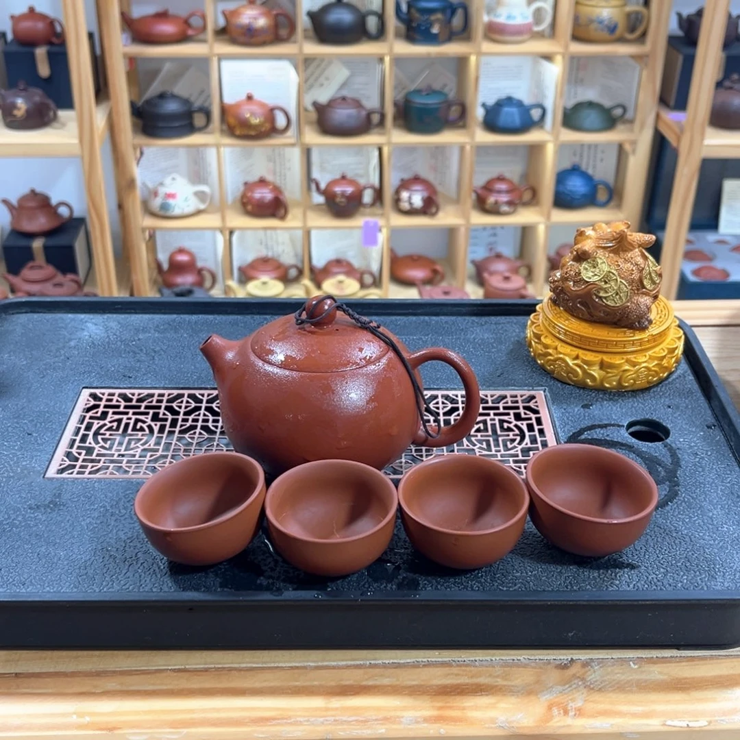 茶壶紫砂紫砂壶一壶4杯