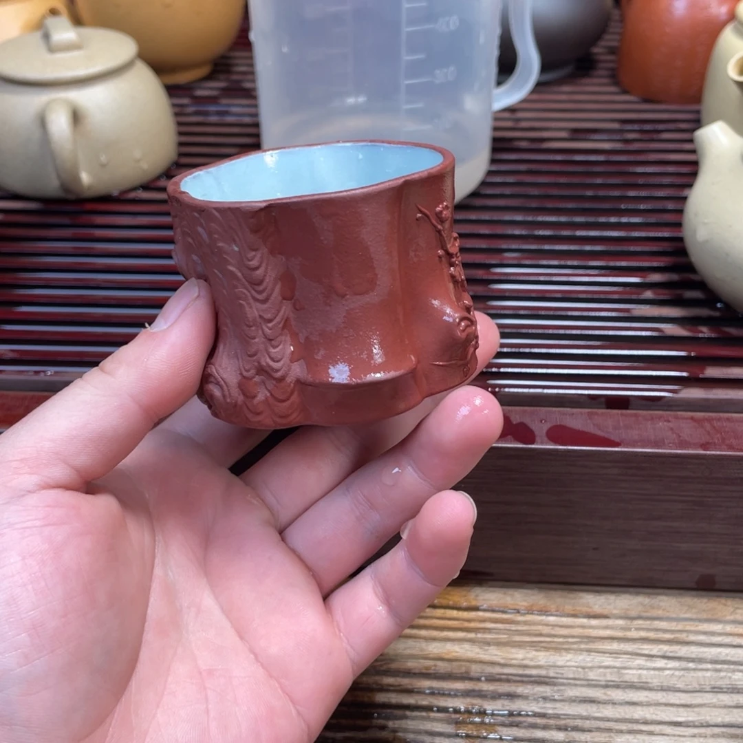 茶杯紫砂宜兴原矿