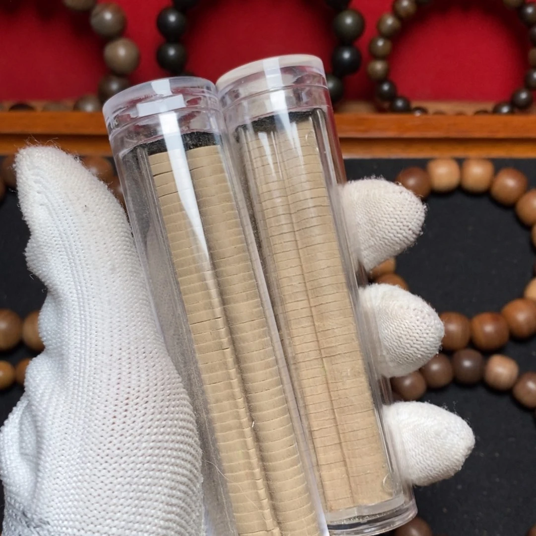 檀香木其他老山檀香 无粘粉祥云片 俩盒