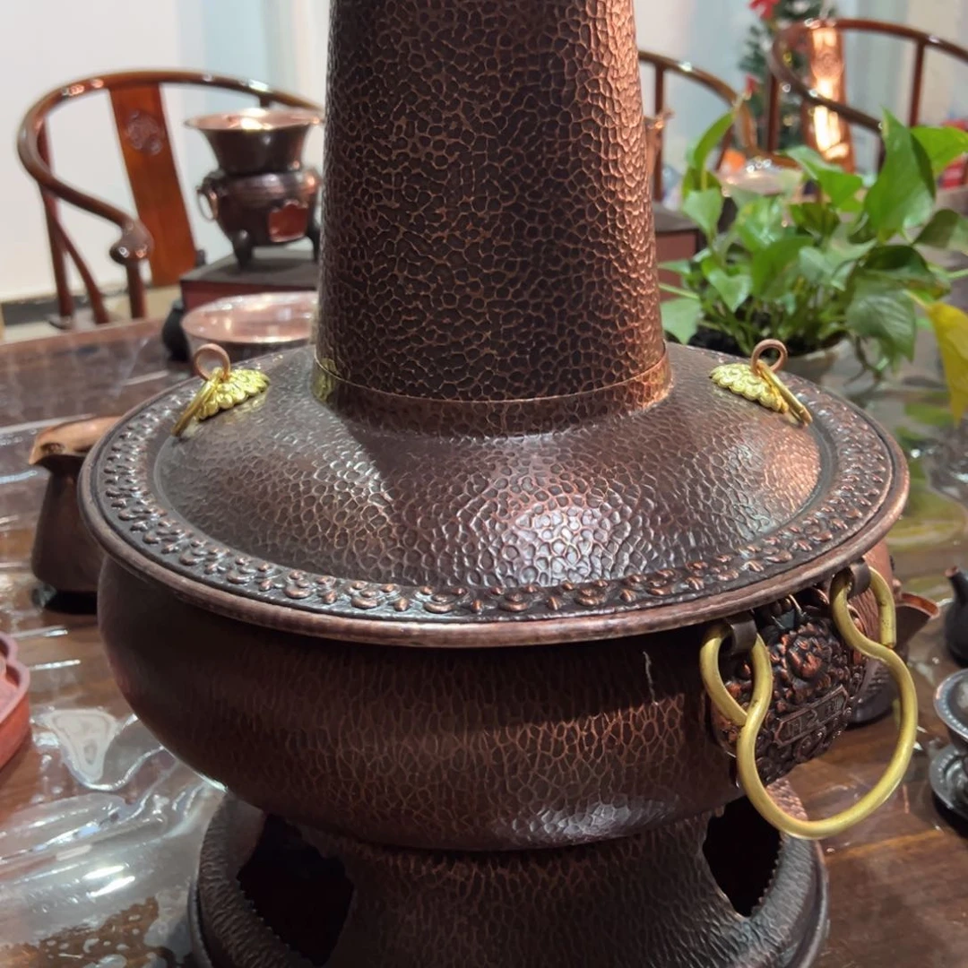 30厘米锤纹纯木炭火锅