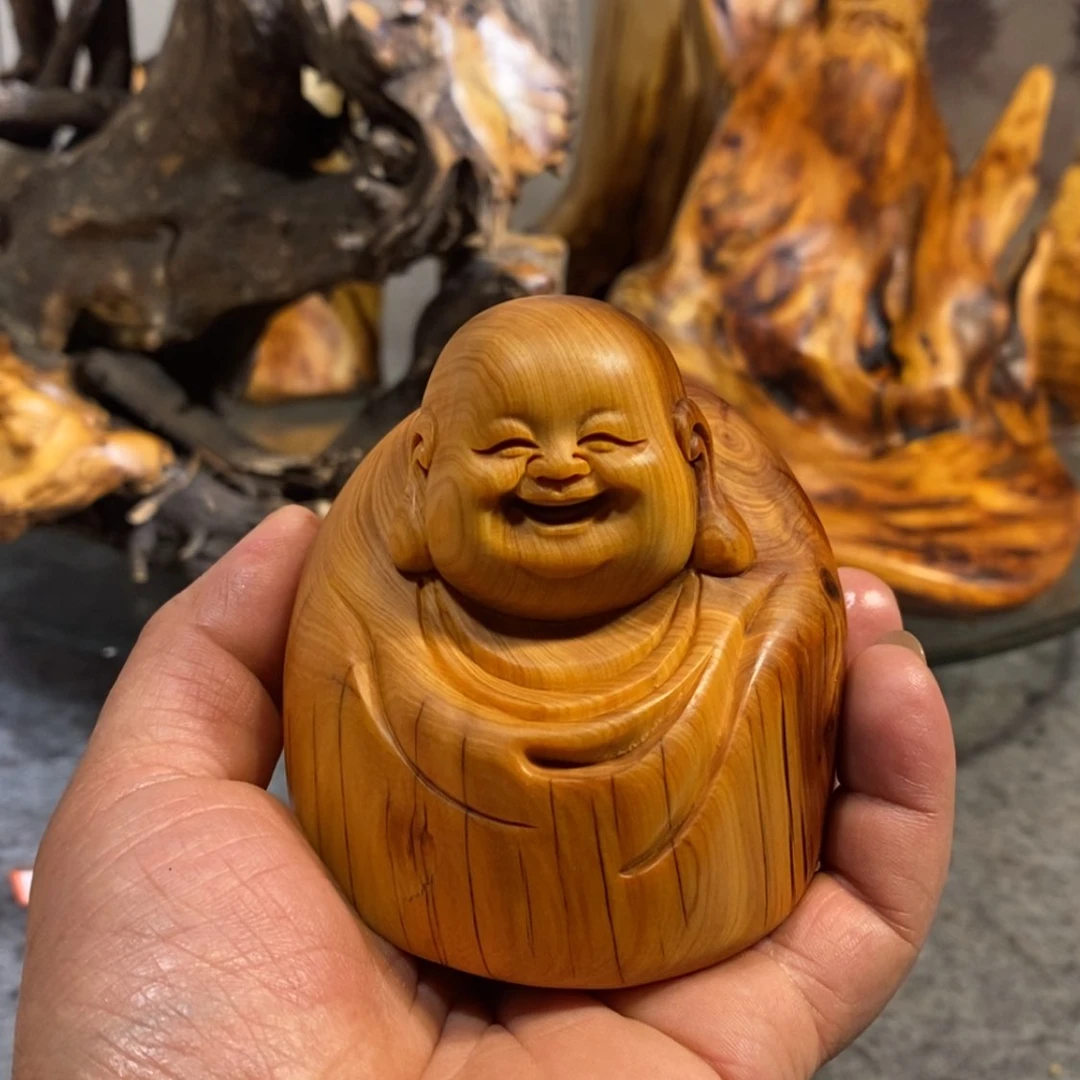 【闪购商品】柏木（崖柏）根雕木雕工艺品摆件家居装饰一手货源手把件