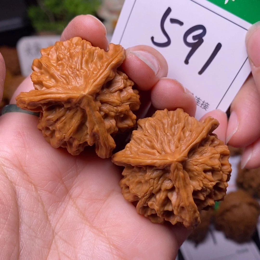 把件文玩核桃591盘山三棱3.9