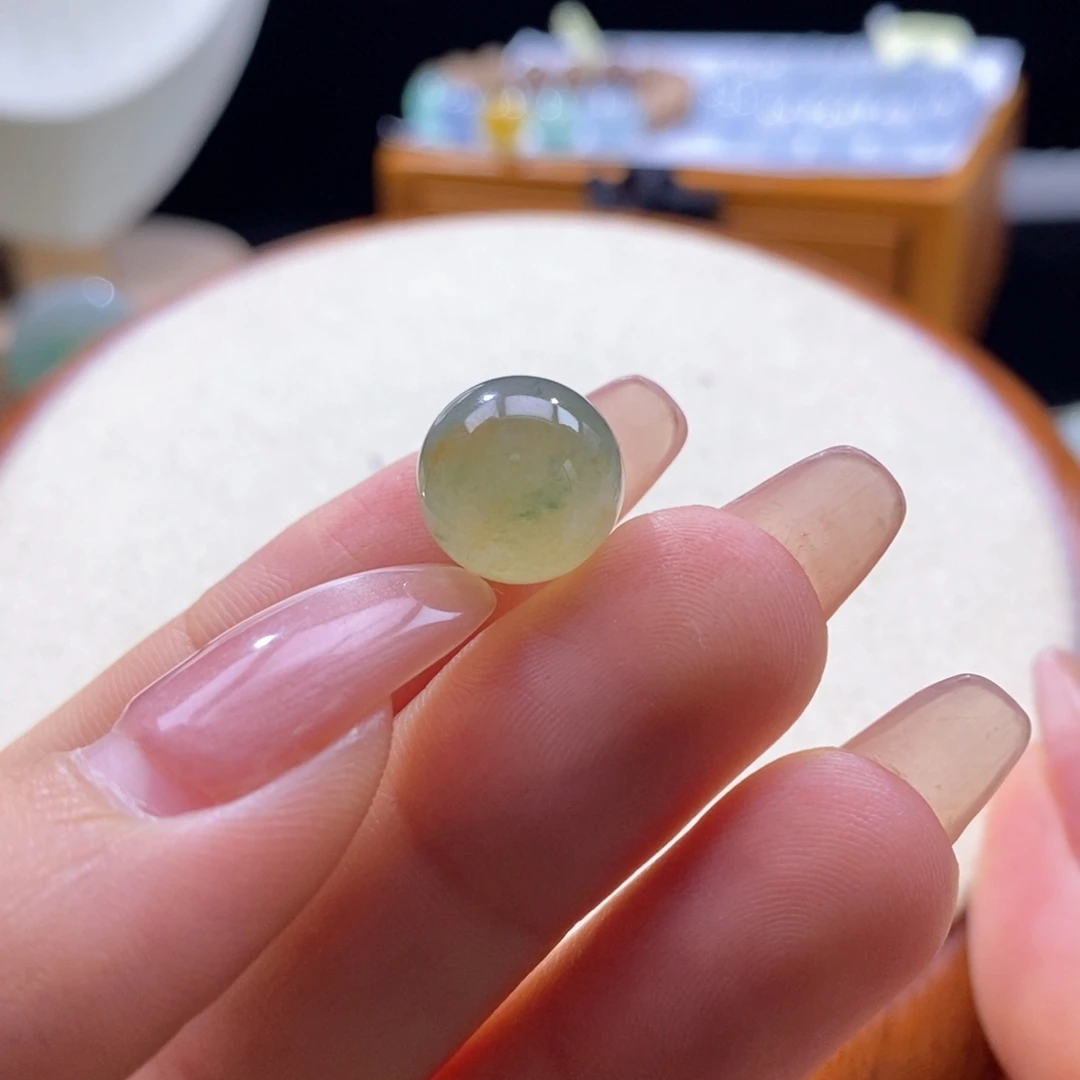吊坠(不含链)未镶嵌翡翠翡翠放漏价黄飘色圆珠