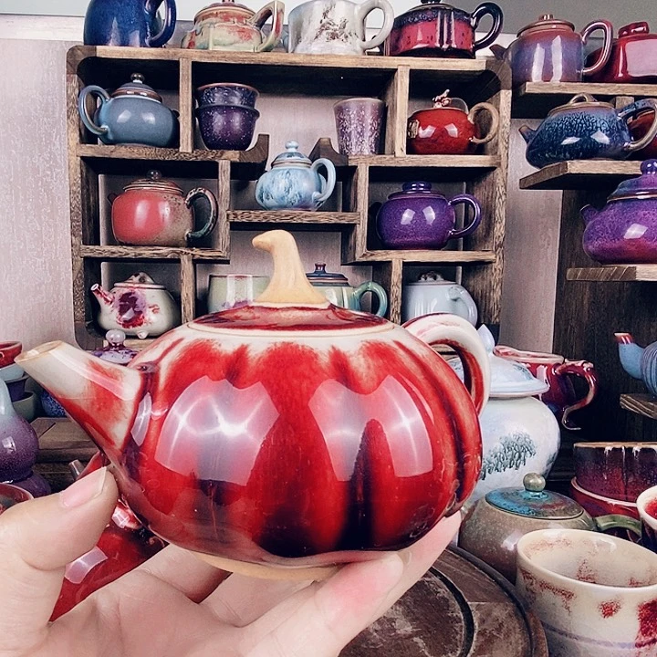 中国神后钧瓷茶具