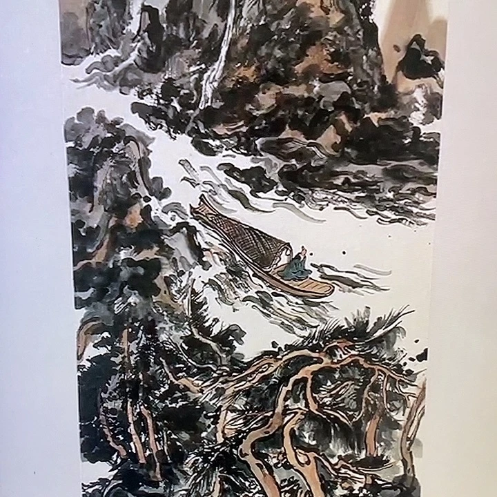 国画书画作品多次参加全国书画大展赛