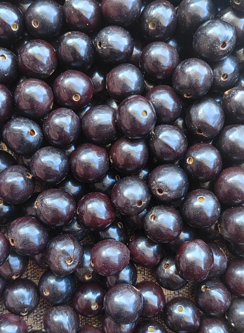 无患子散珠已打孔 封存四年老料120粒/60粒装 能盘透能玉化能开片