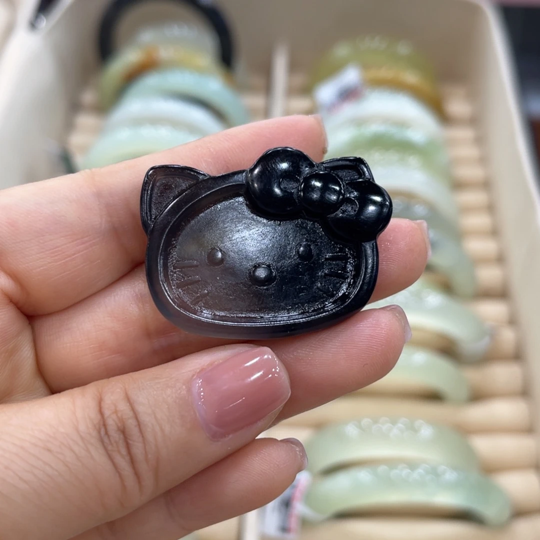 岫玉未镶嵌手镯手镯