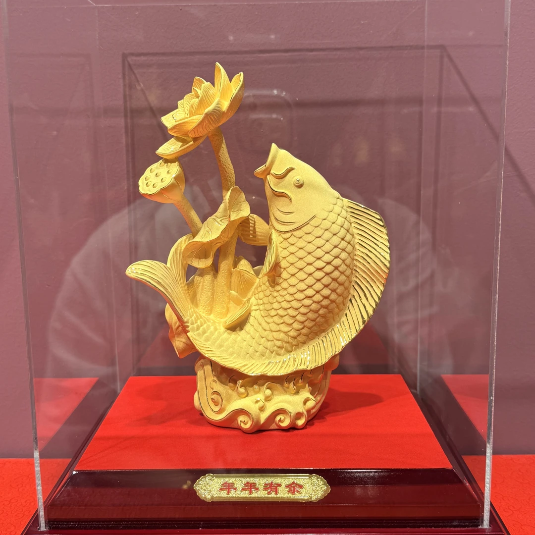 《年年有余》家居送礼客厅玄关装饰创意鱼摆件H1235