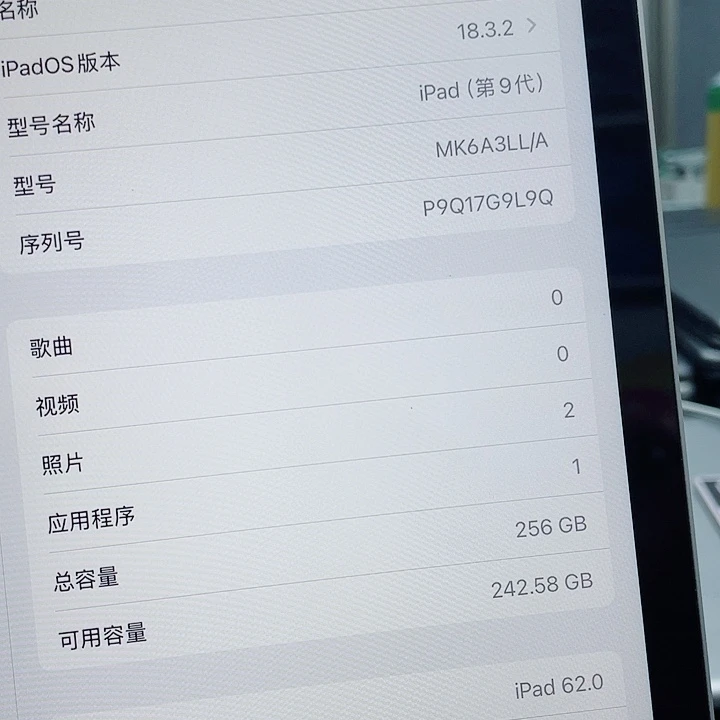 九代插卡+WiFi 两用 256GB 内存