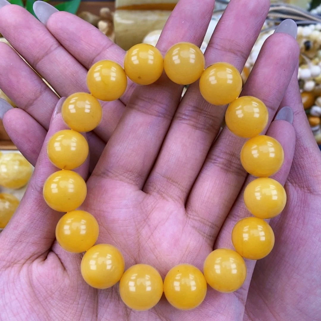 未镶嵌琥珀裸石13 粉