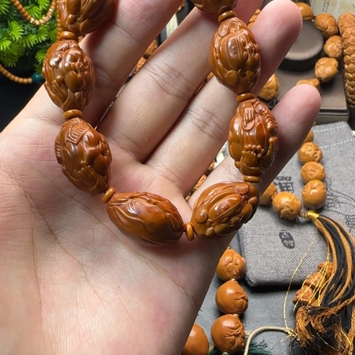 手串/手链橄榄核财神