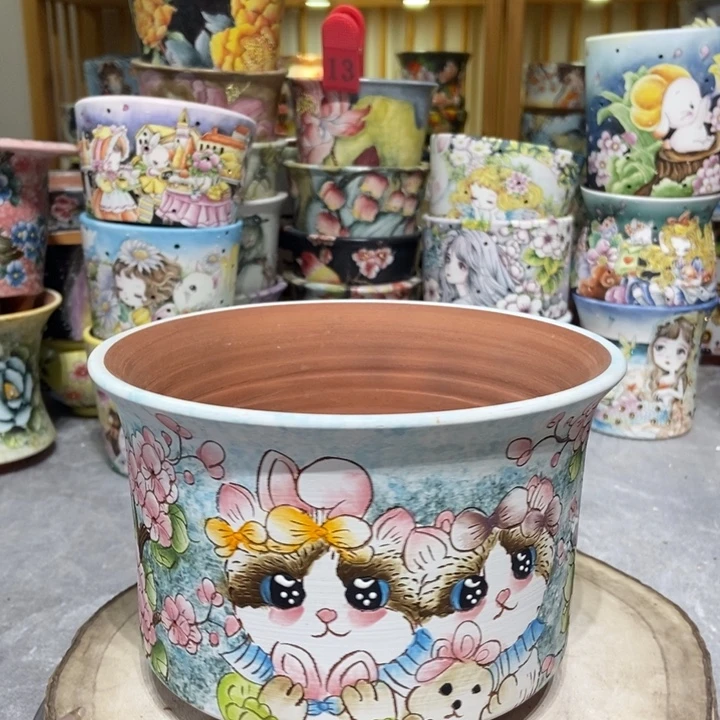 景德镇艺术手绘作品