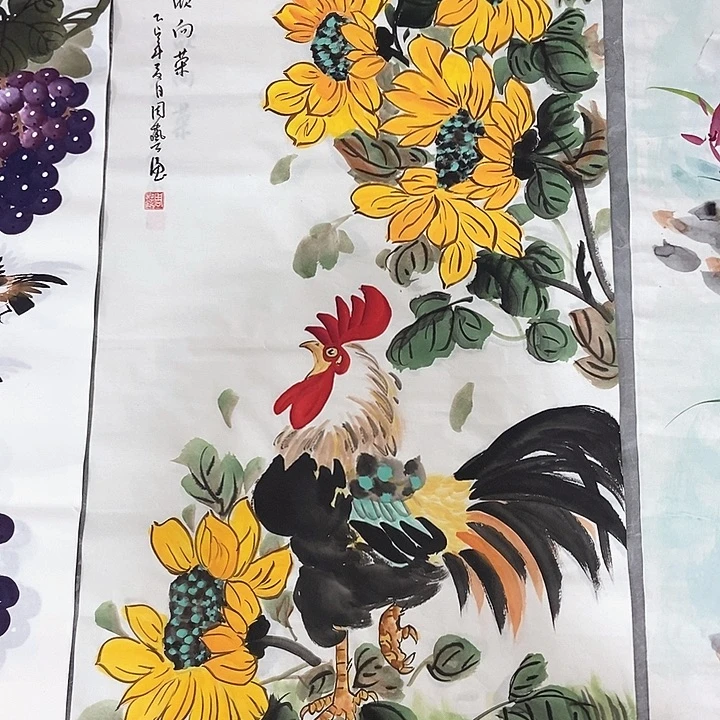 小周画廊的直播间