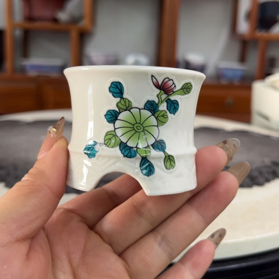 紫砂花盆瑕疵5-6。。。