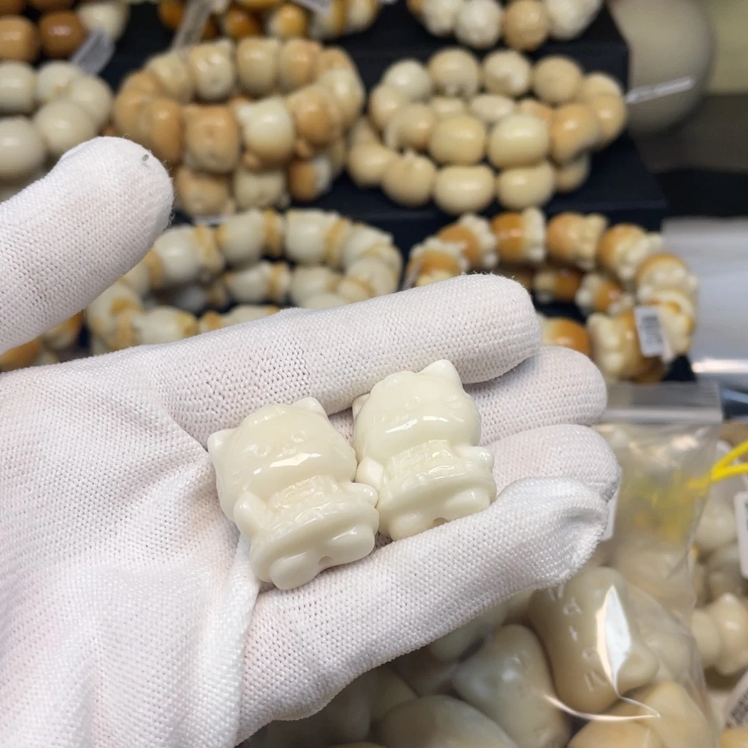 菩提根/象牙果手串109单颗微瑕