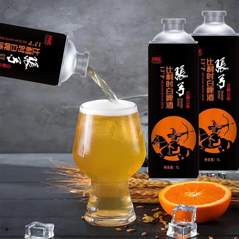 张弓比利时白啤酒 1LX6罐