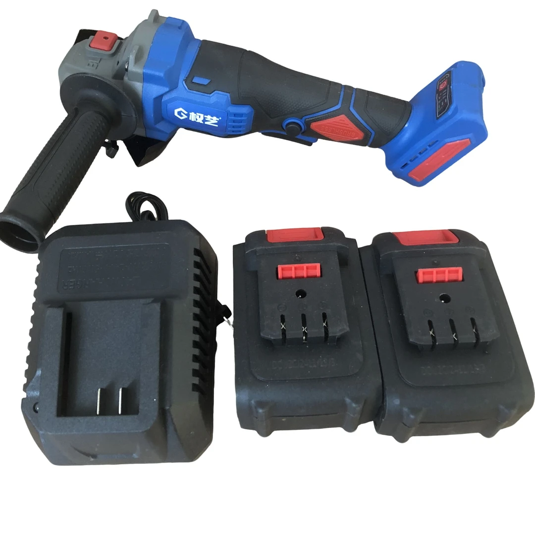 权艺无刷锂电角磨机一机两电