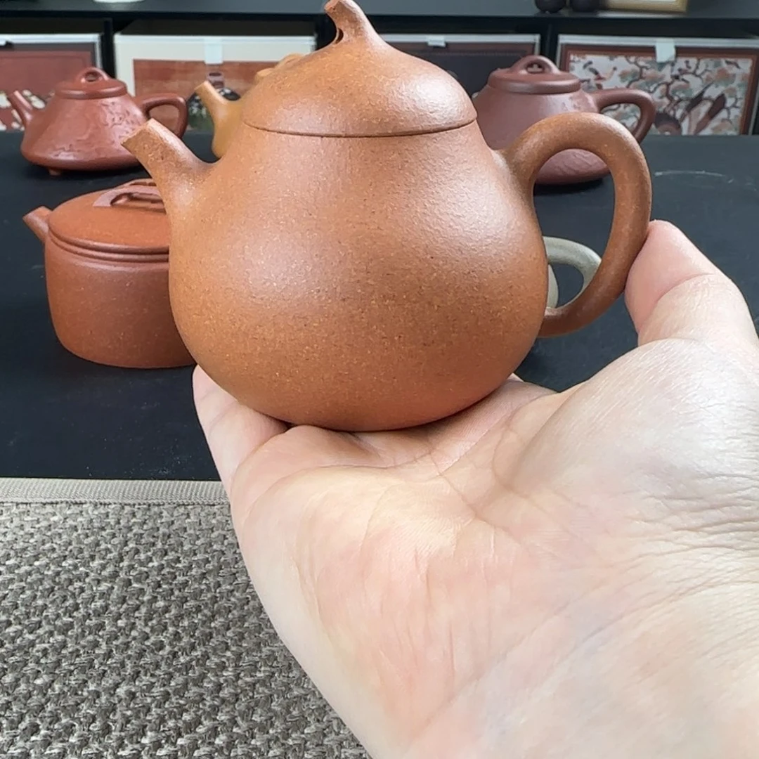 茶壶紫砂微瑕茄瓜
