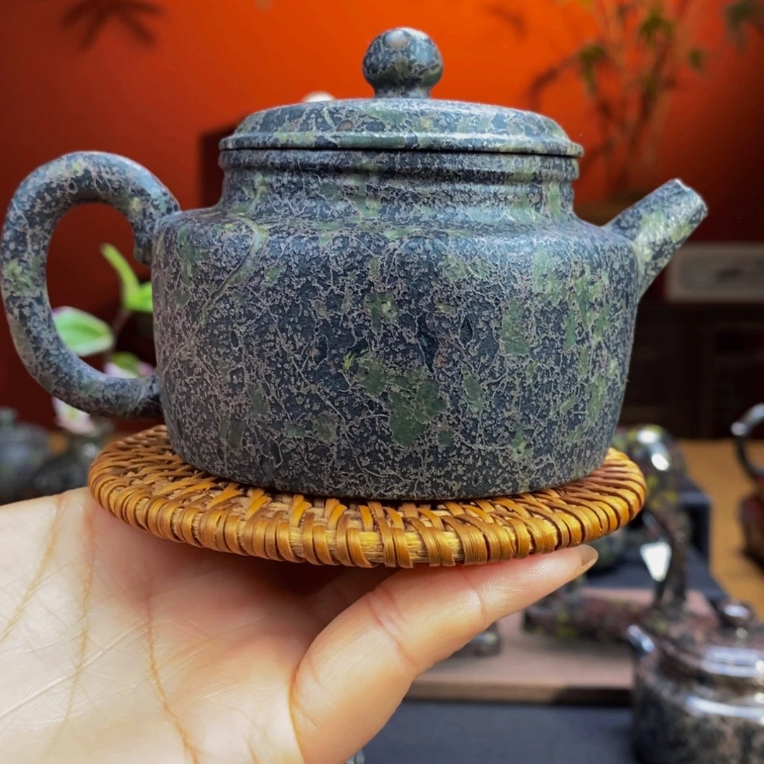 梅花玉精美梅花德忠壶