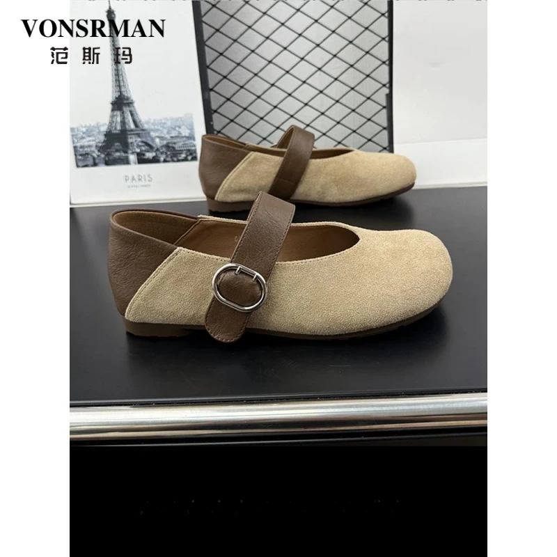 平底不累脚休闲浅口单鞋女2025新款爆款秋款女款轻便防滑一脚蹬