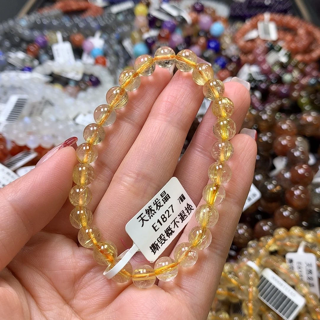 水晶手链未镶嵌，