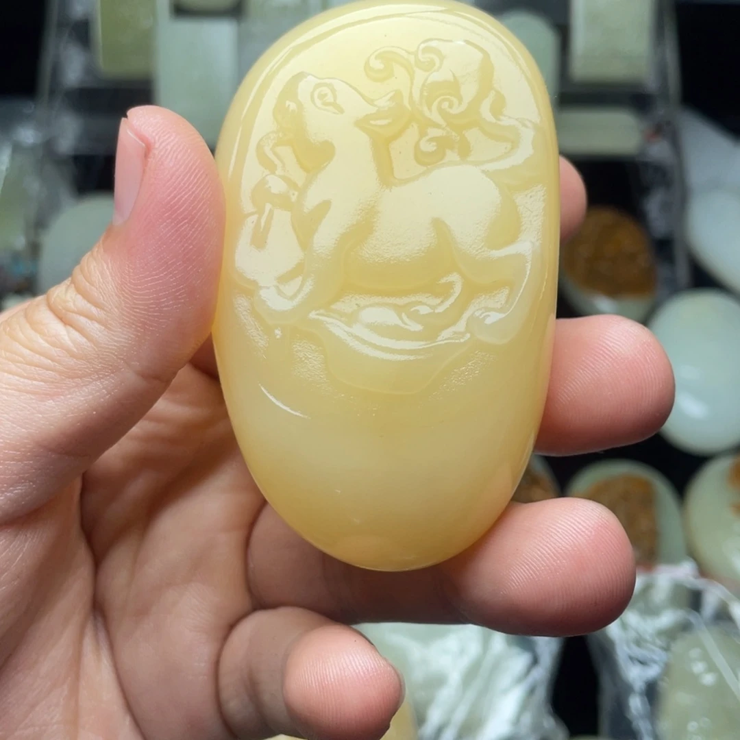 天然方解石玉材质